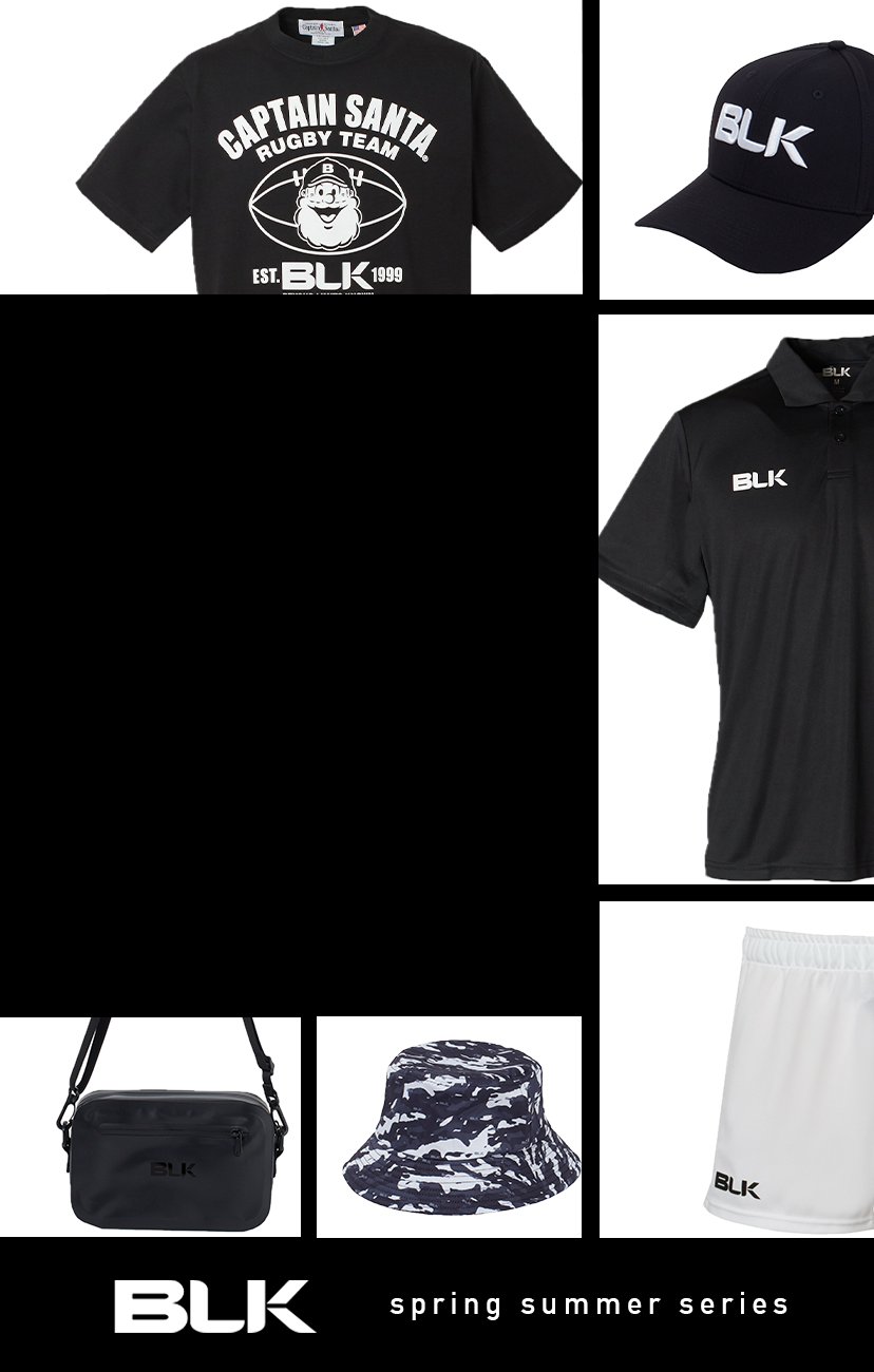 スポーツ、ラグビーの海外ブランドBLK