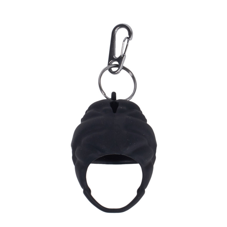 ヘッドガードキーホルダー 詳細画像 ブラック 2