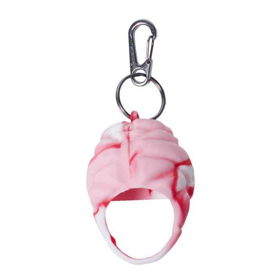 ヘッドガードキーホルダー 詳細画像 ピンクマーブル 2
