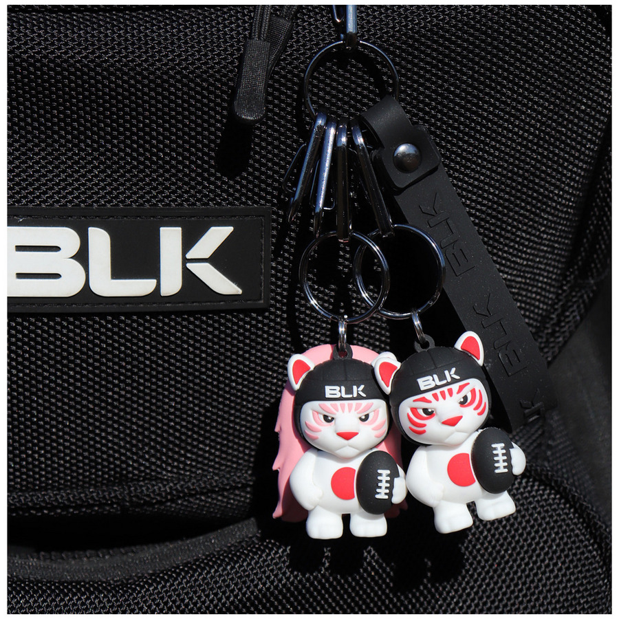 ミニバディキーホルダー-桜ライオン 詳細画像 ホワイト 3