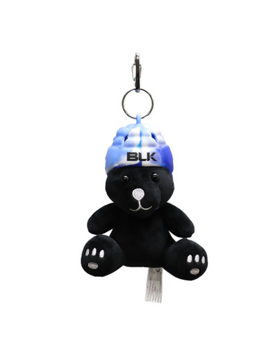 バディドール-テディベア ブラック ヘッドガードキーホルダー付 詳細画像