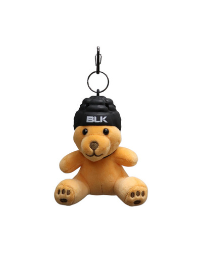 バディドール-テディベア ブラウン ヘッドガードキーホルダー付 詳細画像