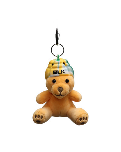 バディドール-テディベア ブラウン ヘッドガードキーホルダー付 詳細画像