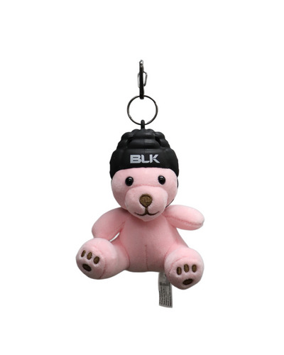 バディドール-テディベア ピンク ヘッドガードキーホルダー付 詳細画像