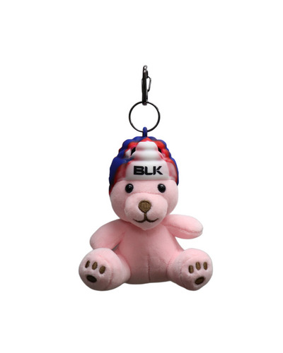 バディドール-テディベア ピンク ヘッドガードキーホルダー付 詳細画像