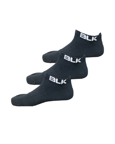 BLK ローカット3Pソックス