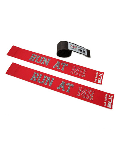 BLKタグ・ラグビー用タグセット (Run at Me) 