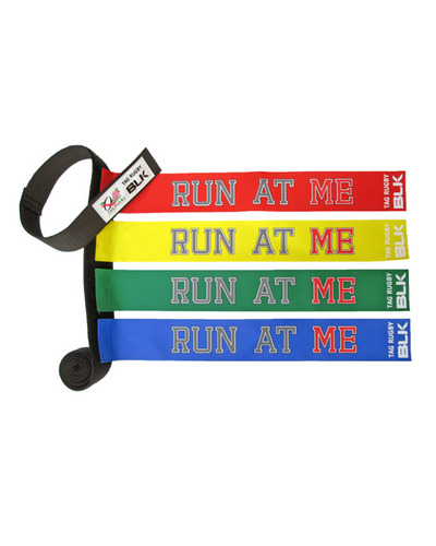 BLKタグ・ラグビー用タグセット (Run at Me)  詳細画像