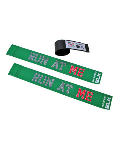 BLKタグ・ラグビー用タグセット (Run at Me) 
