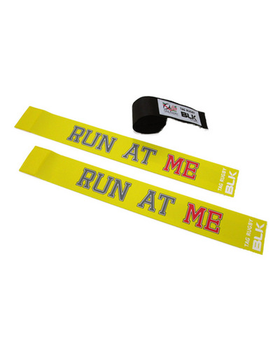 BLKタグ・ラグビー用タグセット (Run at Me) 