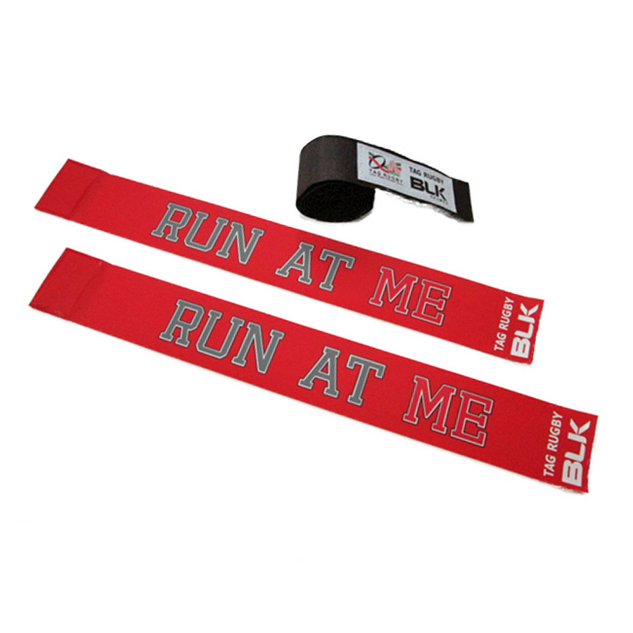BLKタグ・ラグビー用タグセット (Run at Me)  詳細画像 レッド 1