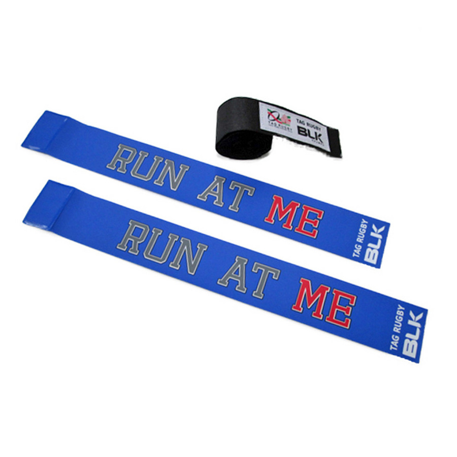 BLKタグ・ラグビー用タグセット (Run at Me)  詳細画像 ブルー 1