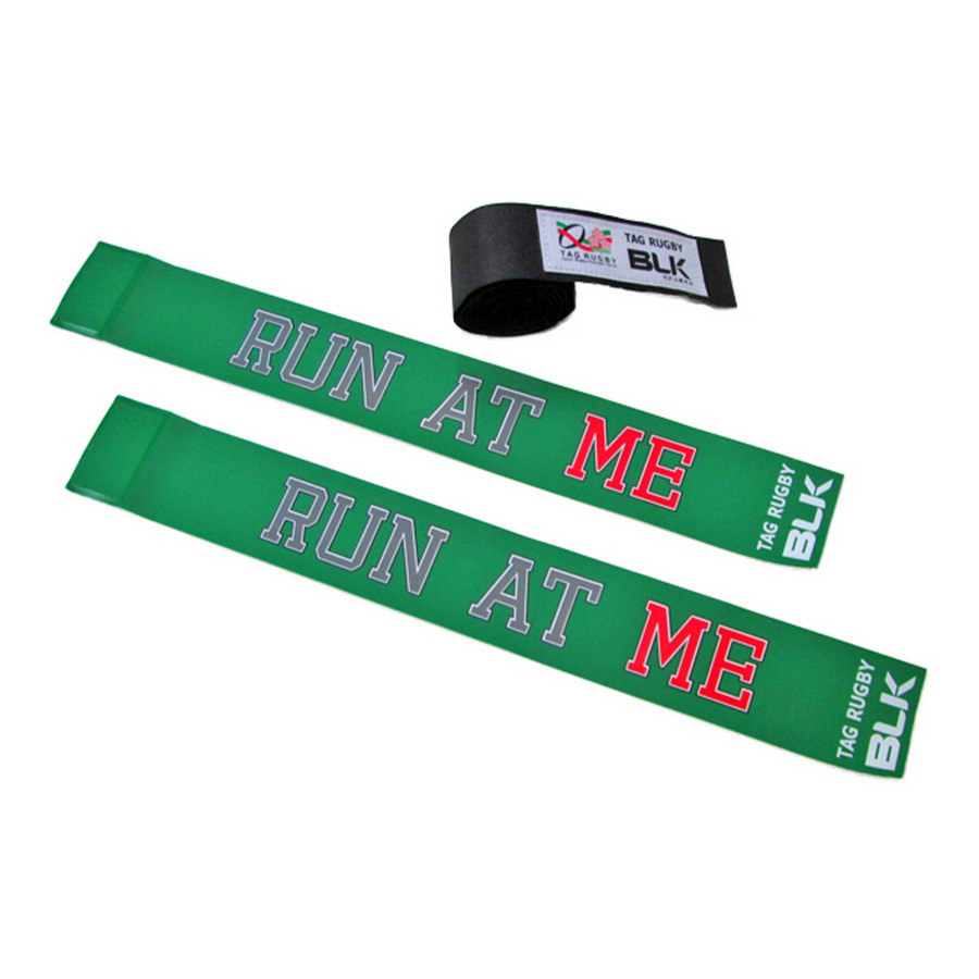 BLKタグ・ラグビー用タグセット (Run at Me)  詳細画像 グリーン 1