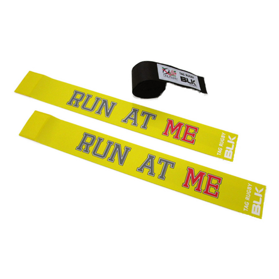 BLKタグ・ラグビー用タグセット (Run at Me)  詳細画像 イエロー 1