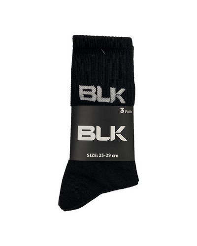 BLK ミドル3Pソックス 詳細画像