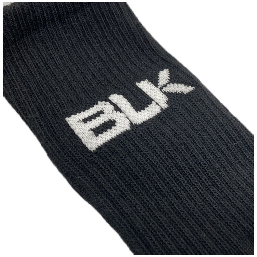 BLK ミドル3Pソックス 詳細画像 ブラック 3